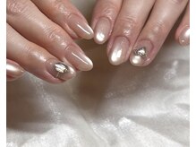 エスネイル(eth_nail)/上品水光マグネットネイル