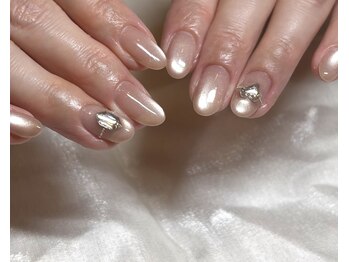 エスネイル(eth_nail)/上品水光マグネットネイル