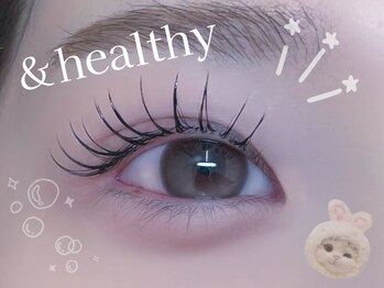 ムーンドールアイ(MoonDollEye)の写真/下がりまつ毛もパッチリ◎透明感あふれる目元へ！アンドヘルシーで理想の仕上がりを叶えます♪