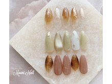 モアニネイル 岡山駅前(Moani Nail)/9月10月シンプル定額デザイン