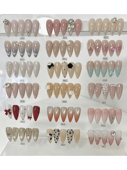 エスネイルスタジオ 横浜関内(Ss. Nail studio)の写真/ワンホン定額デザイン♪ベースカラー変更◎女子力高めデザインが得意な高技術サロン
