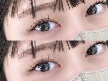 ザ バーム 柏店(THE BALM)の写真/【柏駅2分】目の形に合わせた似合わせデザインが得意♪束感デザイン・たれ目風・ぱっちりまつげもお任せ☆