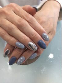 ミラーネイル　Aコース　5500円