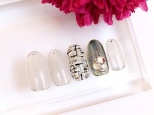 ツメトトノウ/大人☆ツイードネイル