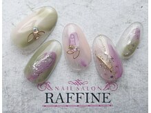 ネイルサロンアンドスクール ラフィーネ 池袋店/ニュアンスネイル￥7990