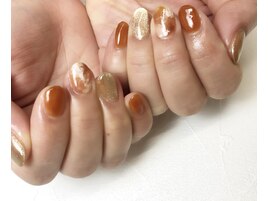☆ブラウンニュアンスネイル☆