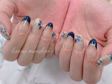 ラシェスキタモト (luscius kitamoto)/ミラーフラワーネイル