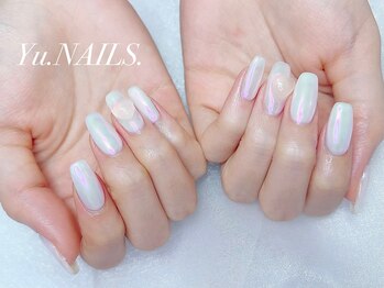 ユーネイルズ 恵比寿(Yu.NAILS.)/UVハート◎紫外線Before