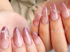 グラデーション×スワロフスキー