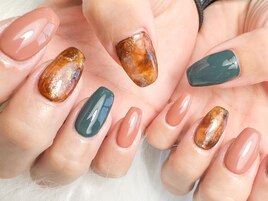 べっこうネイル/パラジェル