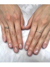 キャンアイドレッシー 福島店(Can I Dressy)/透明感ピンクのフラワーグラデ