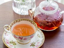 ハーブティーのご用意もあるので、ゆっくりお寛ぎください♪