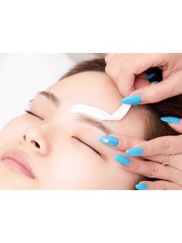 アイブロウメニューがあるサロン