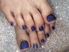 【FOOT】ジェルネイルやり放題（フットバス付き）¥8000