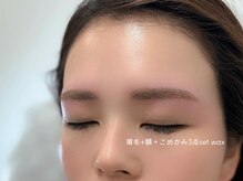 ニコ(Niko)/眉毛+額+こめかみ3点set wax