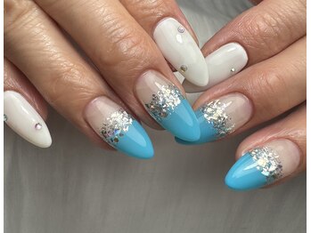 ライフ セカンド(LIFE2nd)/夏ネイル