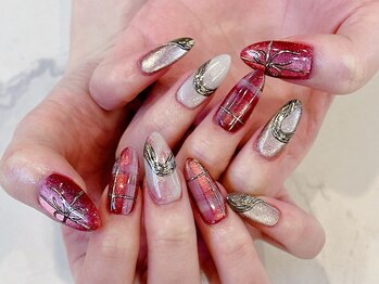 ヴィーナス(VENUS)の写真/【センスと技術が光る指先に☆】ずっと付替オフ無料！毎回丁寧なケア付き◎あなただけの贅沢ネイルアート♪