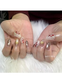 ネイル カラ(nail CARA)/バレンタインネイル