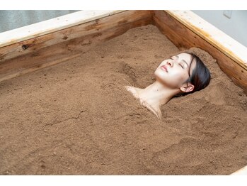 竹としずくの酵素風呂/竹酵素浴