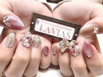 プロフェッショナル ネイルサロン ラヴィアス(LAVIAS)/【ジェル】10本アートし放題