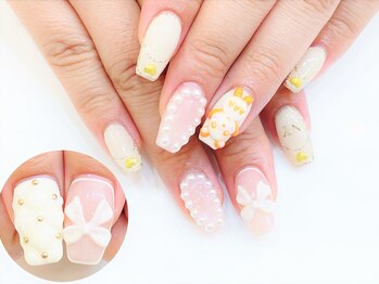 ネイルコレクション ピンク(Nail Collection Pink)/スカルプ+キャラ♪え~パンダ