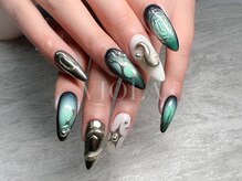 ヴィオラ(VIOLA)/海外風/エアブラシ/ミラー