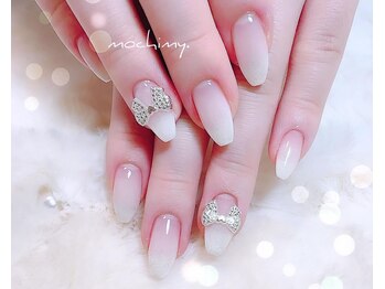 モチミィ(mochimy.)/*ホワイトグラデ*