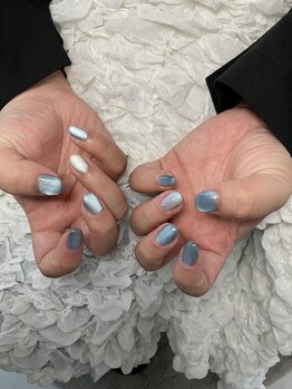 マグネットジェルネイル