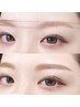 【EYE BROW LASH】美眉アイブロウWAX＋メイク仕上げ  3900→3800