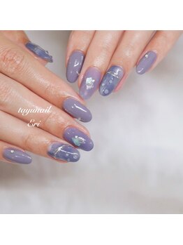 たゆ ネイル(たゆnail)/フィルインお持ち込みネイル