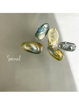 3月定額ネイルトレンドデザイン