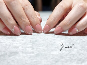 ワイネイル(Y.nail)/シンプルコース色違いデザイン