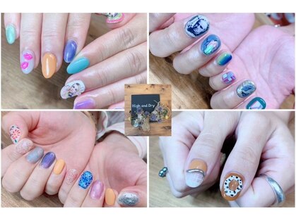 ハイアンドドライ(High and Dry)の写真