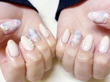 ウープスネイル 盛岡カワトク店(OopsNAIL)/YAMAMOTOデザイン　ツイード