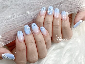 ハナアイ サロン 新宿店(hanaai salon)/自爪持ち込みデザイン90分9800円