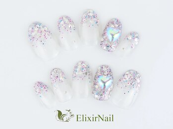 エリクサーネイル 渋谷(Elixir Nail)/定額aシンプル/クーポン使用