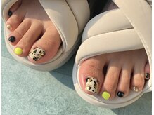 ネイルアンドアイ ミント(nail＆eye mint)の雰囲気（アニマルフットネイル）