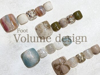 《フット》ボリュームデザイン♪