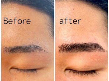 アイラッシュ サロン シャルメ(Eyelash Salon charmer)/HBL/メンズ眉毛スタイリング