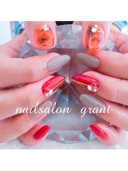 グラント(NAIL SALON&SCHOOL grant)/定額ジェル5900円