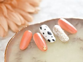 オレンジネイル