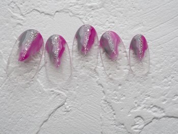 カトルナフ(quatre fois neuf)/くすみトレンドフレンチネイル