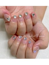 ネイルアート ジマー/クリアニュアンスコース