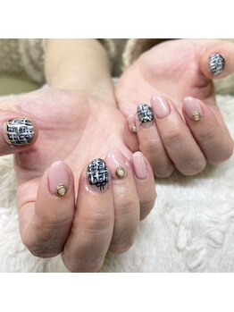 ソワ(sowa)/ツイードネイル