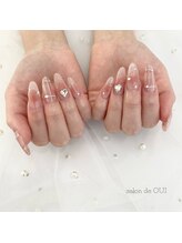 サロンドウイ(salon de OUI)/チークネイル