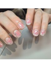 モーダアッカ(moda acca)/大人可愛いガーリーネイル