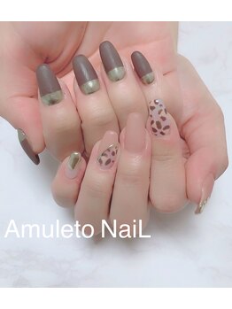 アムレート ネイル 蕨(Amuleto NaiL)/ちぐはぐネイル
