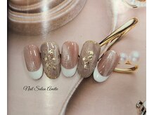 ネイルサロン アミティエ(Nail Salon Amitie)/マグネットフレンチ×nuance