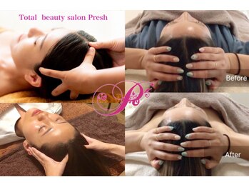プレッシュ(Presh)/【ヘッドスパ】肩こりマッサージ