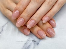 ネイルアトリエルカ(nail atelier LUCA)/M-42　シアーくすみカラーネイル